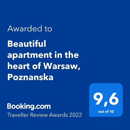Beautiful In The Heart Of Warsaw, Poznanska 바르샤바